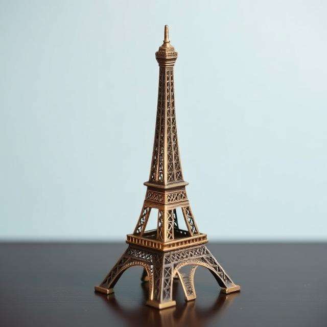 Mini Eiffel Tower Showpiece | Decorative Paris Tower Statue for Home & Office Décor - Image 3