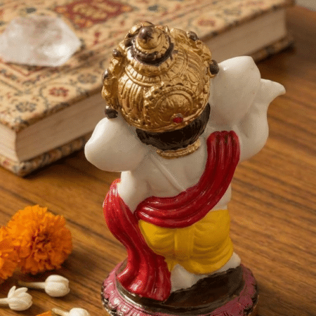 Ganesh Ji Decorative Statue | Resin Handicraft Ganesha Idol