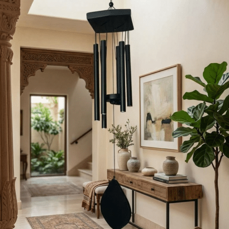 Metal Wind Chimes 24 Inch for Living Room or Hall